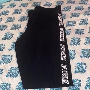 Pink, large yoga pants